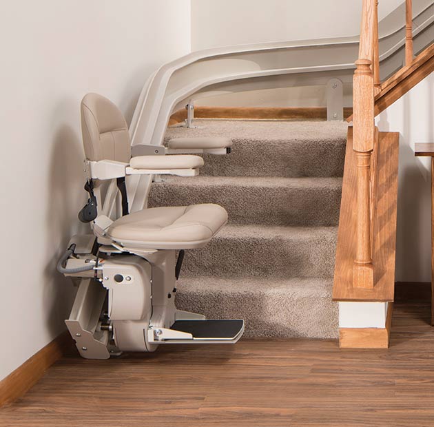 best rated curved stairlift in San Diego Ca cost chairlift price